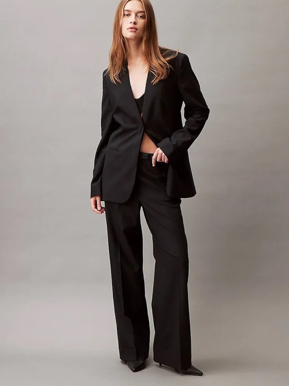 Calvin Klein Black Trouser Pants -NWT